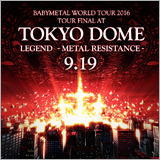 BABYMETAL、東京ドーム公演が9月19日に決定！