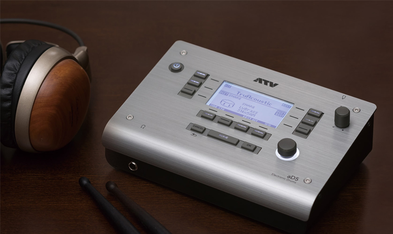ATVがエレクトリックドラム音源「aD5」のファームウェアver.1.10を公開