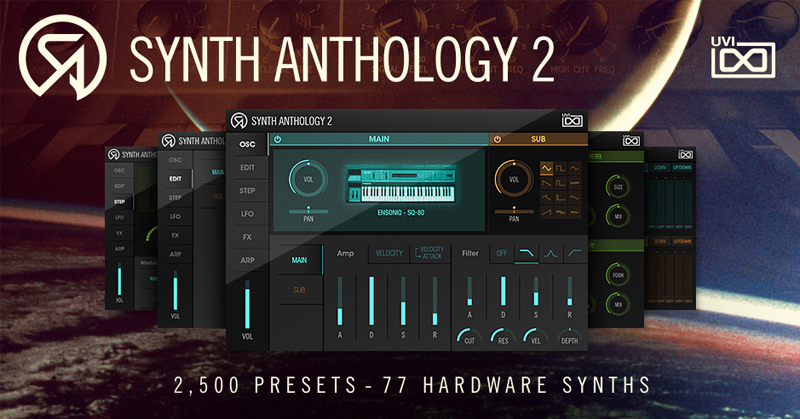 UVI、「Synth Anthology 2」をリリース！