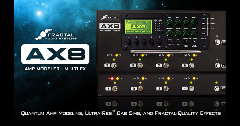 ミュージックランドKEY高崎店、The Winking OwlのYomaを迎えて「Fractal Audio Systems AX8 徹底解析インストアセミナー」を開催