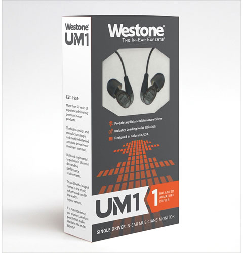 Westone、BAドライバのエントリーモデル「UM1 J」をリリース