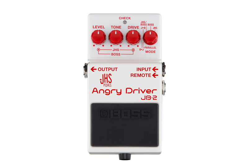BOSS、JHS Pedalsの共同開発による個性豊かなギター用エフェクター「Angry Driver JB-2」をリリース