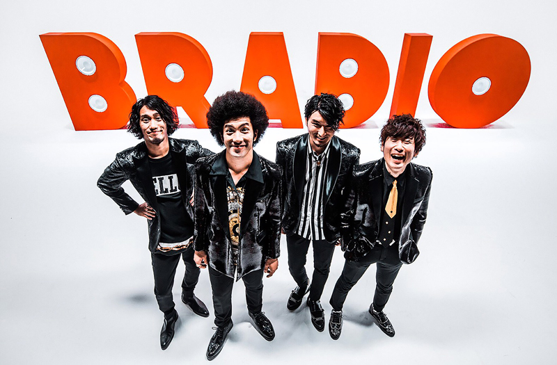 BRADIO、メジャーデビュー第一弾シングル「LA PA PARADISE」をNACK5＆FM大阪で本日14日初解禁