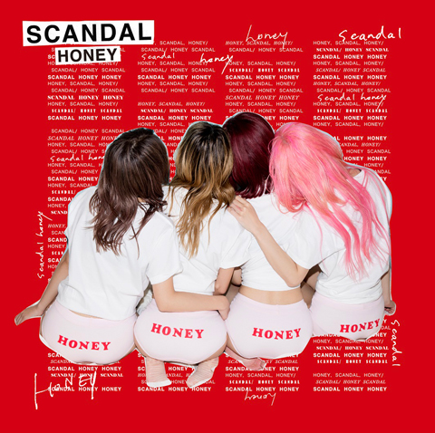 SCANDAL、ニューアルバム『HONEY』収録曲のMVをGyao!で公開