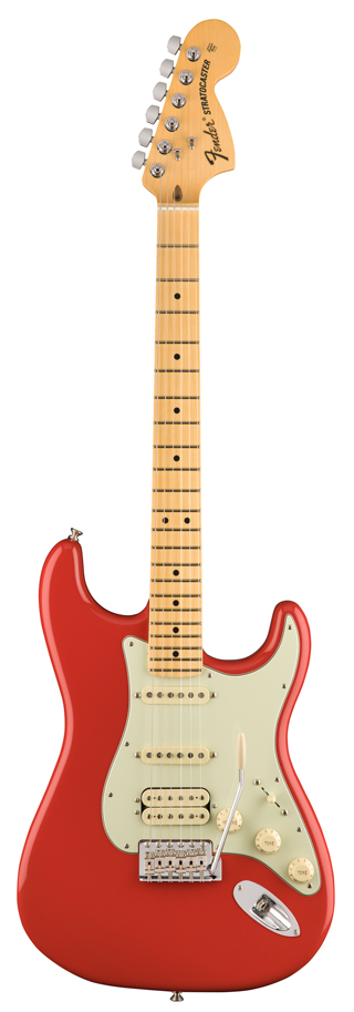 AMERICAN SPECIAL STRATOCASTER ® HSS, MAPLE FINGERBOARD, FIESTA RED