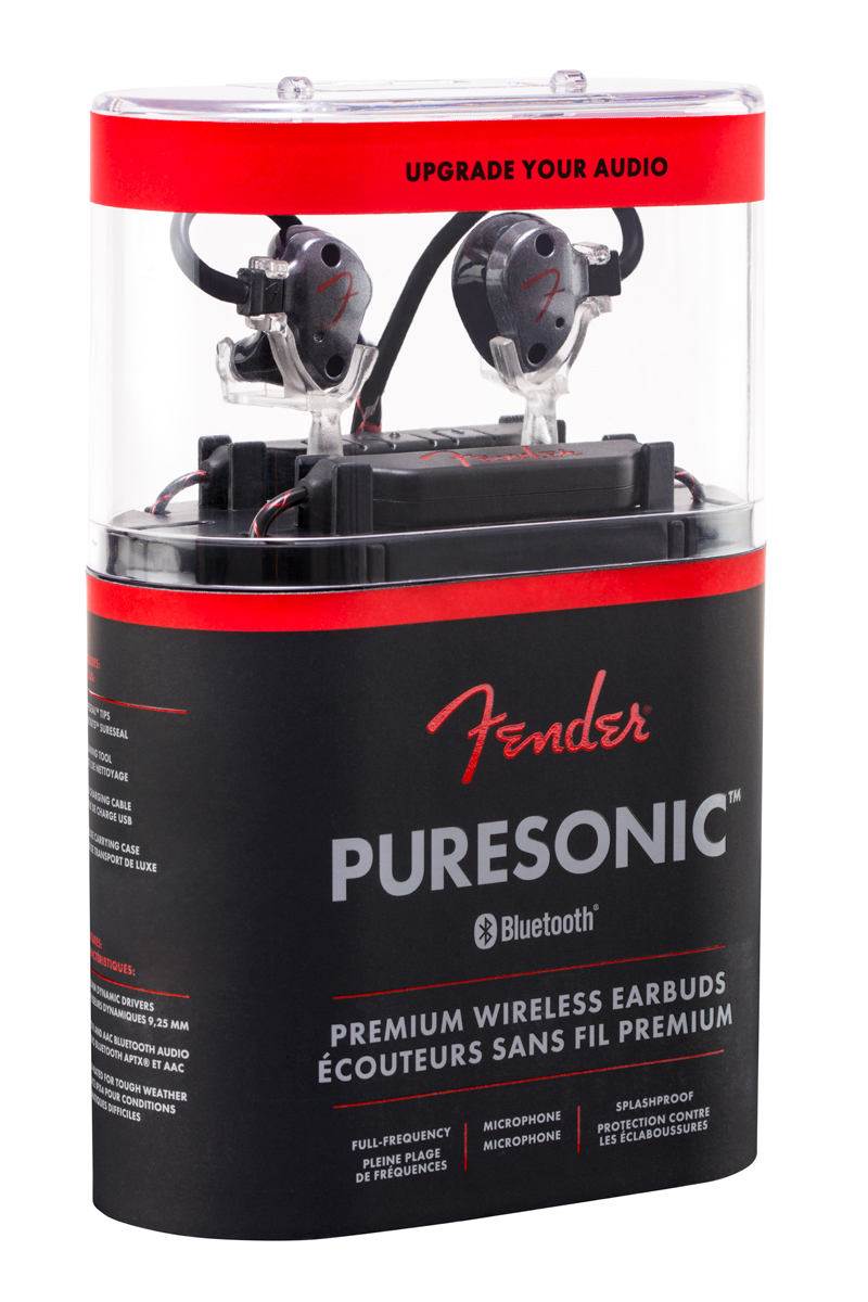 フェンダー、高品位なBluetoothイヤホン「PURESONIC PREMIUM WIRELESS EARBUDS」発売が決定