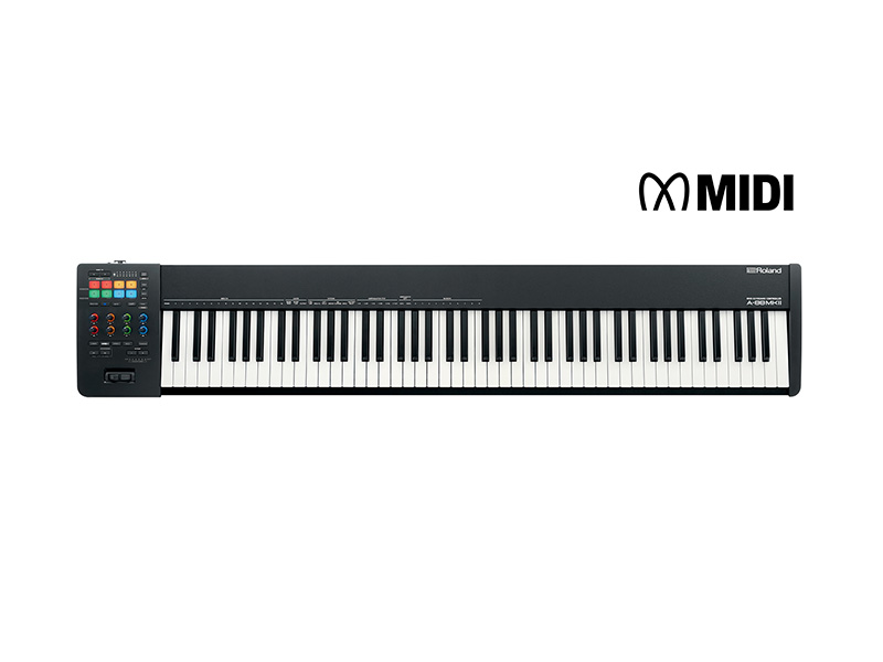 ローランド、MIDIキーボード・コントローラー『A-88MKII』をMIDI 2.0にアップデート！