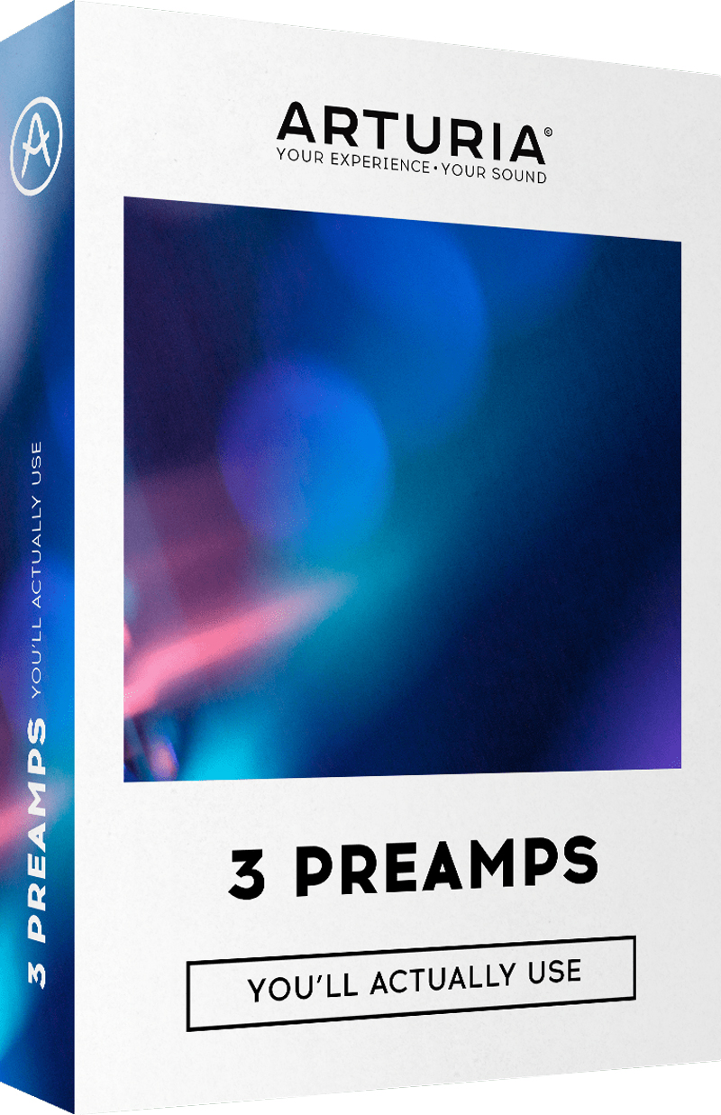 コルグ、ポピュラー音楽史に確固とした地位を築き上げたプリアンプを再現したARTURIA「3 Preamps」をリリース！