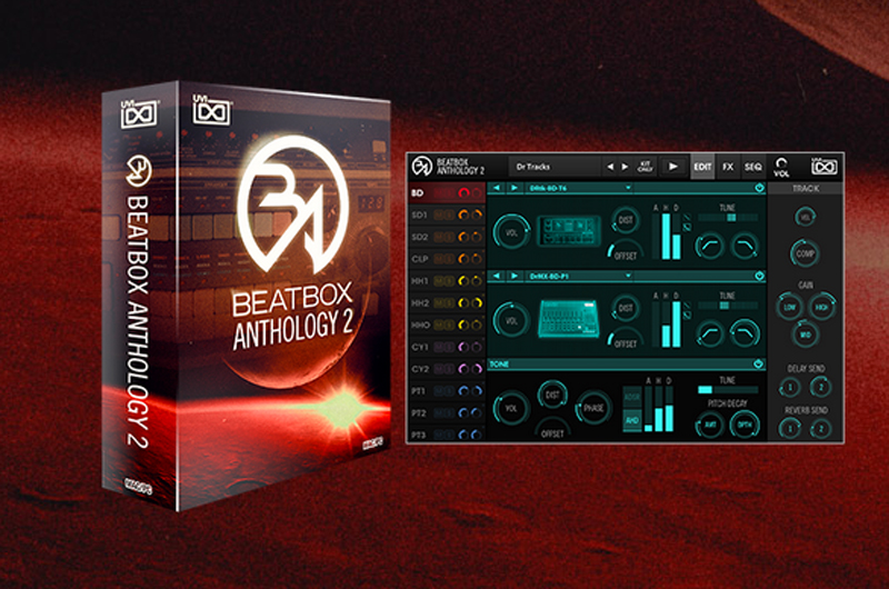 UVI、究極のドラムマシンソフト音源「BeatBox Anthology 2」をリリース！