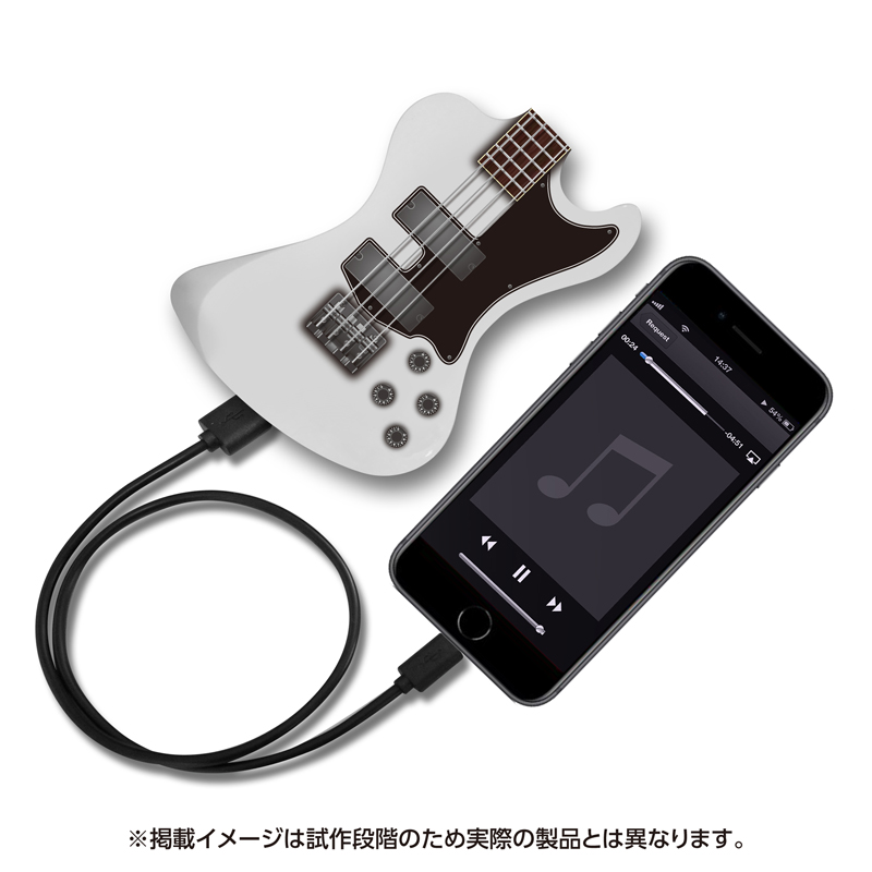 DIR EN GREY薫、Die、Toshiyaプロデュースのギター＆ベース型モバイルバッテリーチャージャーが発売！