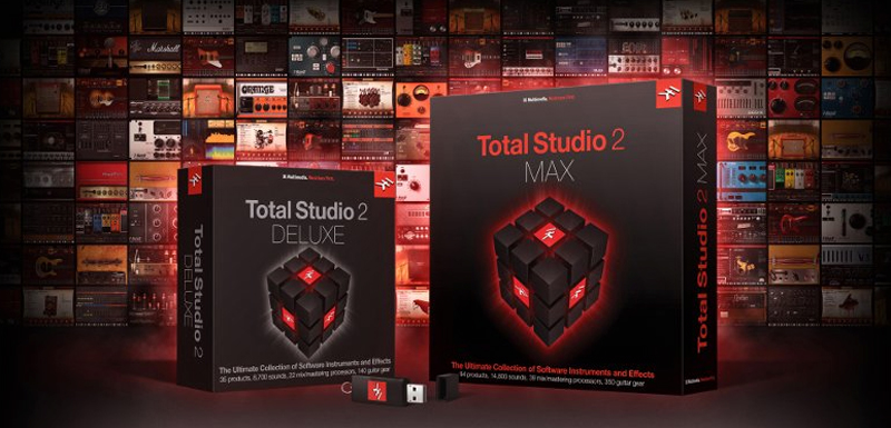IK Multimedia、「Total Studio 2 MAX」（究極のソフトウェア音源 & エフェクト・バンドル）をリリース！