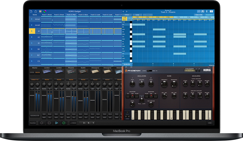 コルグ、オールインワン音楽制作ソフト「KORG Gadget for Mac」の発売開始！