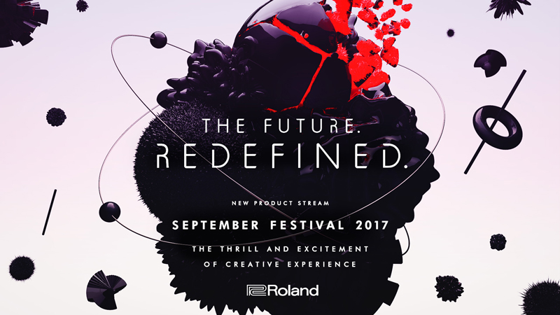 ローランド、電子楽器の新製品発表イベント『ザ・フューチャー・リディファインド』をオンラインで開催！