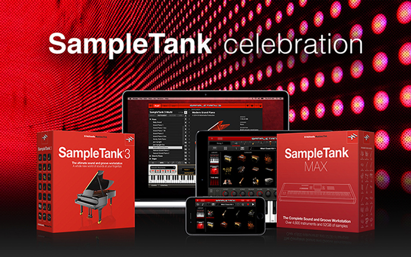 フックアップ、「SampleTank 3」と「SampleTank MAX」がお得に購入できる「SampleTank Celebration」プロモーションを開始！