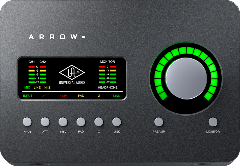 フックアップ、Universal Audio「ARROW」をリリース！