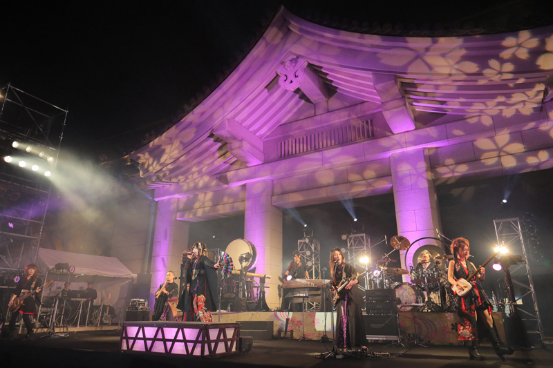 和楽器バンド、初のフリーライブを東京国立博物館で開催し、6,500人が大熱狂！