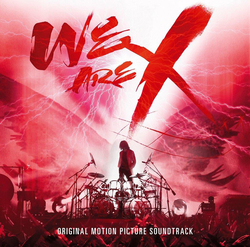 映画「WE ARE X」オリジナル・サウンドトラックがUKロックアルバムチャートで1位獲得！