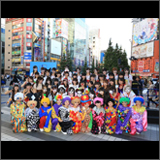 秋葉原に仮装アイドル54人が大集合！