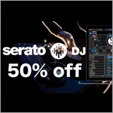銀座十字屋 ディリゲント事業部、「Serato DJ 半額セール」を開催中