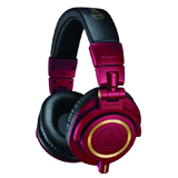 オーディオテクニカ、ヘッドホン「ATH-M50x」の限定モデル「ATH-M50xRD」をリリース！