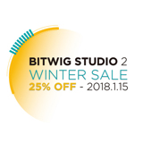 BITWIG STUDIO 2 ウィンターセール【セール期間：2017年11月28日（火）～2018年1月15日（月）】