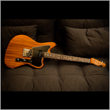 フェンダー、ギタマガ × RADWIMPS野田コラボギターからインスパイアされたモデル「MAHOGANY OFFSET TELECASTER」を発表