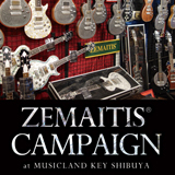 ZEMAITISの聖地、ミュージックランドKEY渋谷店にてZEMAITISフェア開催中！