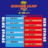 パンク・ラウド系ロック・イベント「SUMMER CAMP」タイムテーブルを公開！
