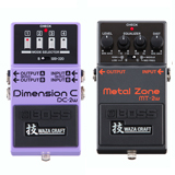 ローランド、ボス（BOSS）のコンパクト・エフェクター「技クラフト・シリーズ」の最新モデル「DC-2W」「MT-2W」をリリース！