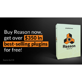 コルグ、キャンペーン期間中に「Reason 10」を新規購入すると4つのプラグインを無料でプレゼントするキャンペーンを実施！