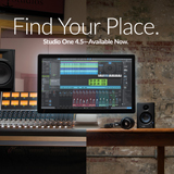 「Studio One」の最新フリー・アップデートであるバージョン4.5が発表！