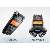 ティアック、リニア PCM レコーダー「DR-05 VER3」と「DR-07MKⅡ VER2」を復活リリース！
