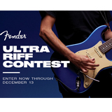 「FENDER ULTRA RIFFコンテスト」開催！（オリジナルリフの演奏動画をSNSにポストして、2020年1月に開催されるThe NAMM Showに行こう！）