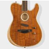 フェンダーミュージック、希少木材を使用した高級感溢れる「AMERICAN ACOUSTASONIC TELECASTER KOA」をリリース！