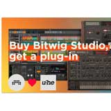 ディリゲント、Bitwig Studioシリーズ購入者にu-heのプラグインを無償プレゼントするキャンペーンを実施！（2020年4月9日まで）