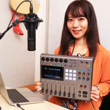米澤美玖、ズーム「PodTrak P8」を使ってPodcastを始める！（ポッドキャストの基本的な配信手順を紹介）