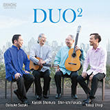 日本を代表する4人のギタリスト（荘村清志、福田進一、鈴木大介、大萩康司）が「DUO2」を満を持して11月18日にリリース！