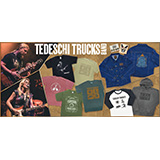 ウドー音楽事務所のオフィシャルWEBショップ「UDO OFFICIAL GOODS SHOP」の新たなラインナップとして「テデスキ・トラックス・バンド」のアイテムが販売開始！