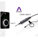 メディア・インテグレーション、Apogee「Duet 3」と「ClipMic Digital2」をリリース！