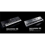 コルグ、「wavestate SE」「wavestate SE Platinum」をリリース！（両手で存分に弾けるアフタータッチ付き61キー搭載）