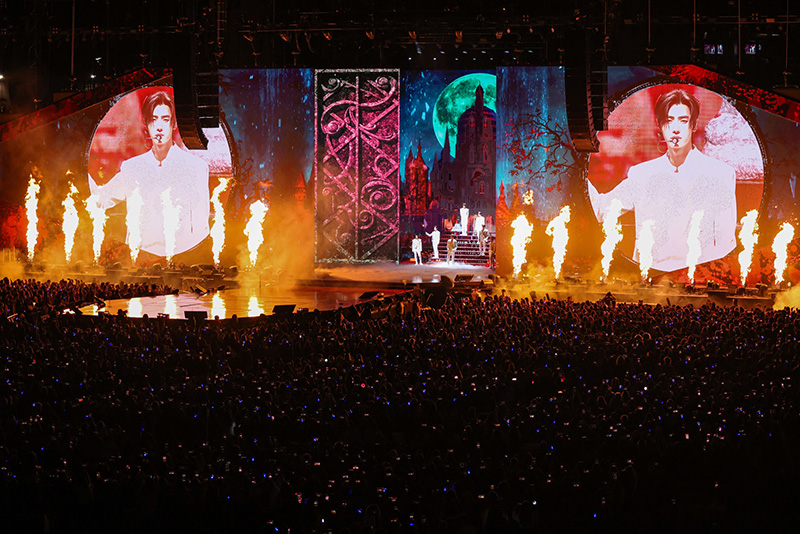 ENHYPEN、ワールドツアー「FATE」のアメリカツアースタート！約2万2500人のファンと共にした初のスタジアム単独公演！