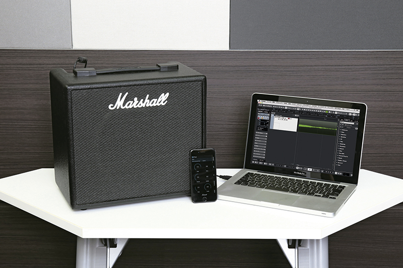 スマホで音作りができる小型デジタルアンプ「マーシャルCODE 25」を徹底レビュー！