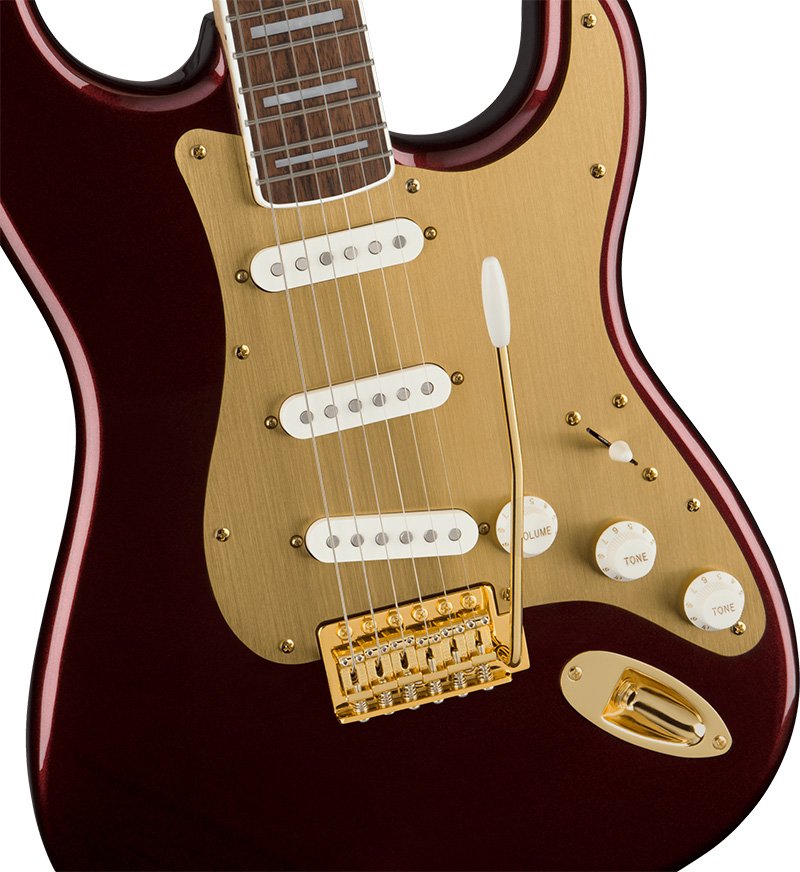 『Squier® 40th Anniversary Collection Gold Edition』