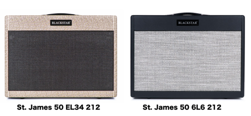 コルグからBlackstar「St. James 50 EL34 212」と「St. James 50 6L6 212」がリリースされた。