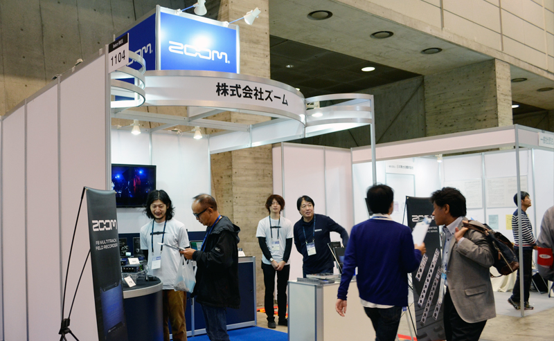 ZOOMブース（Inter BEE 2015）