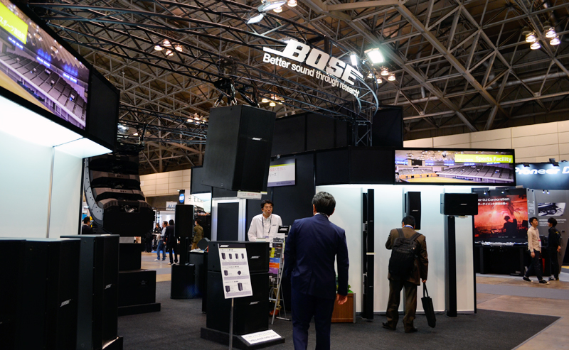 ボーズブース（Inter BEE 2015）