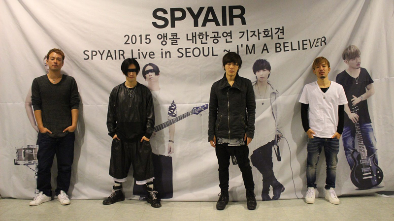 SPYAIR、4秒で即完した韓国でのワンマンライブ『SPYAIR LIVE in SEOUL ～I'M A BELIEVER 2015 AGAIN!』をレポート