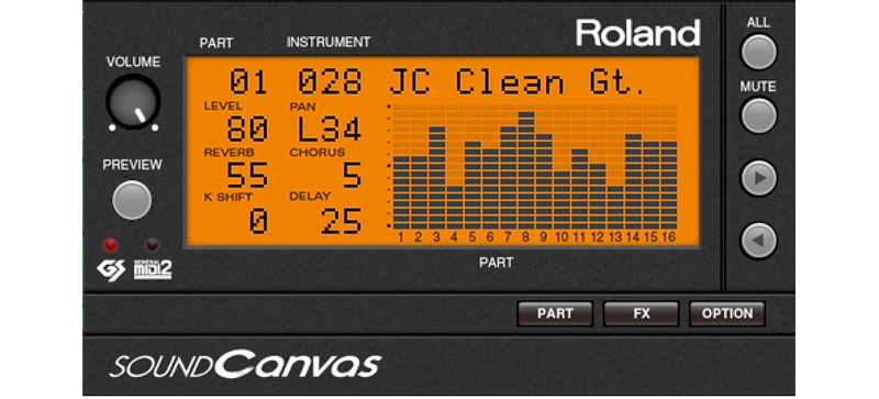 SOUND Canvas VA
