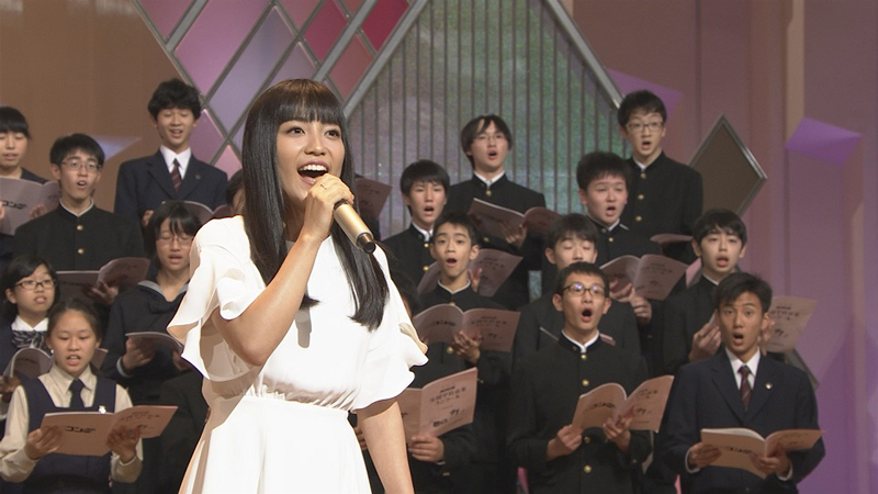 miwa、「第83回NHK全国学校音楽コンクール 全国コンクール」のステージで感涙！