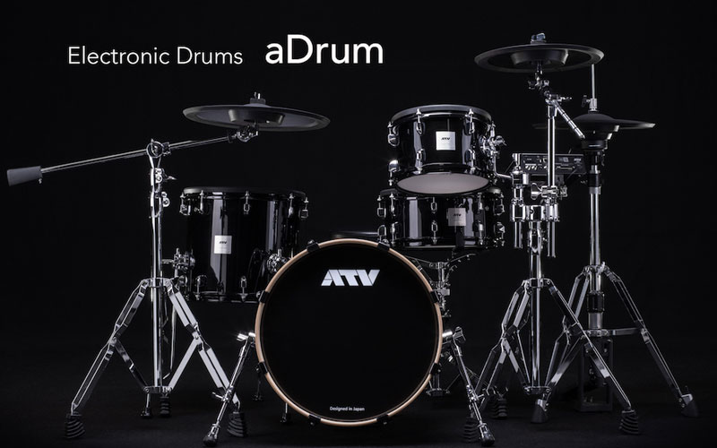 ATV、アコースティックドラムの魅力を再現したエレドラ「aDrum」の無料試打体験会を全国各地で開催